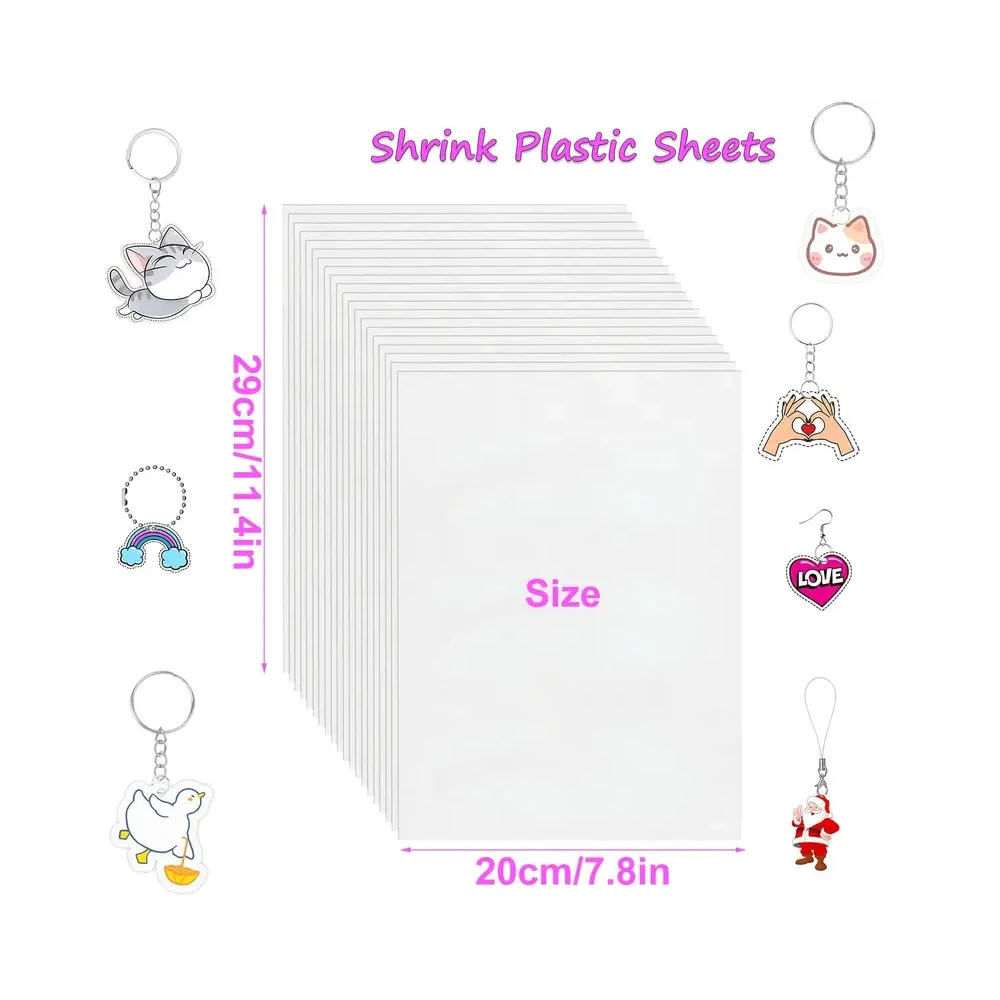 

Термоусадочная пленка А4 белая/полупрозрачная 10 шт