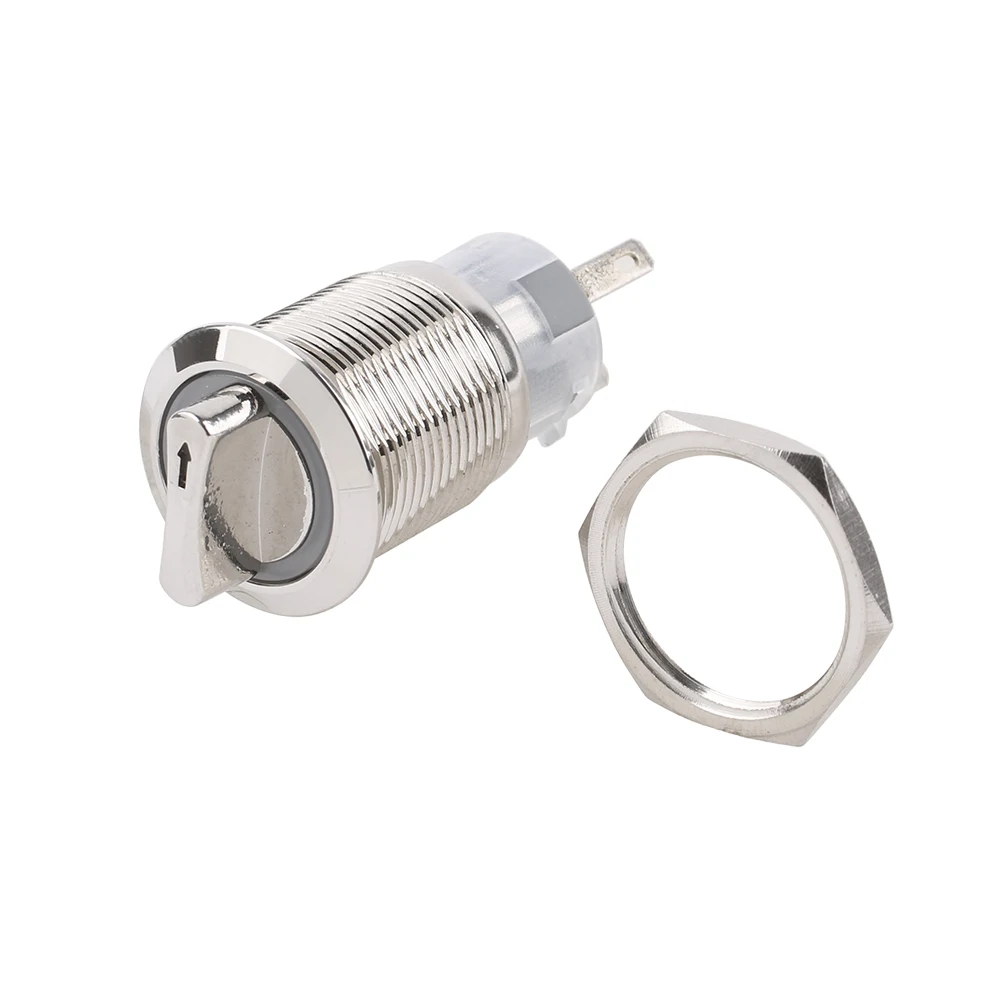 Поворотный переключатель DIANQI 19 мм латунь 2-3 позиции