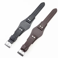 leather watch strap fit for fossil ch2890 ch2564 ch2565 ch2891ch3051 black brown quick release strap 22mm