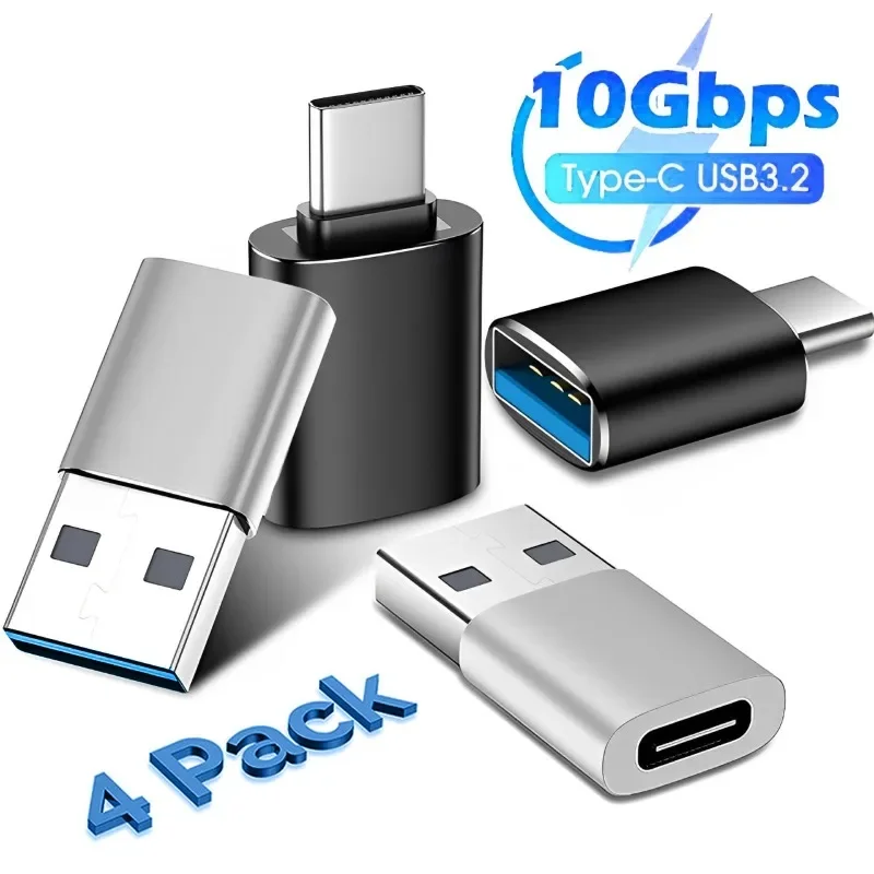 USB 3.2 Type-C 10 Гбит/с OTG адаптер типа C папа на мама преобразователи для Macbook Xiaomi Samsung USBC
