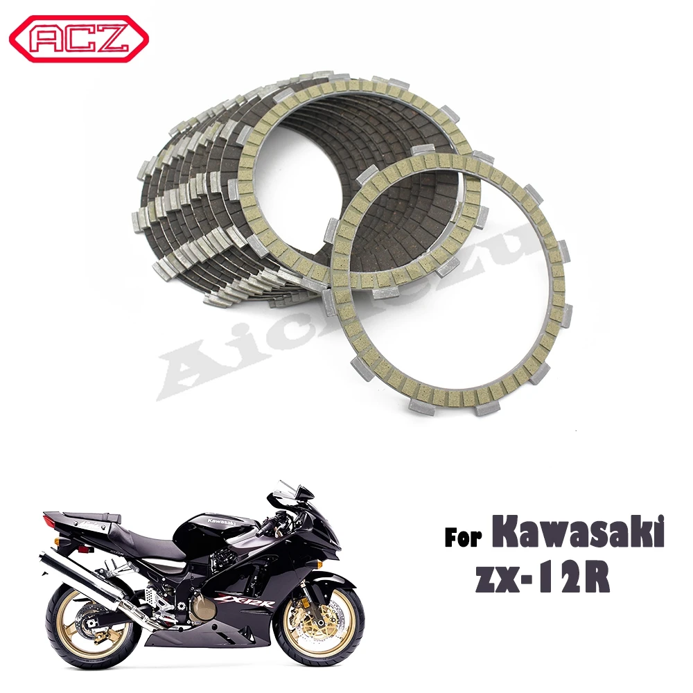 Деталь двигателя мотоцикла для Kawasaki Ninja ZX1200 ZX-12R ZX12R 2001-2005 фрикционные пластины