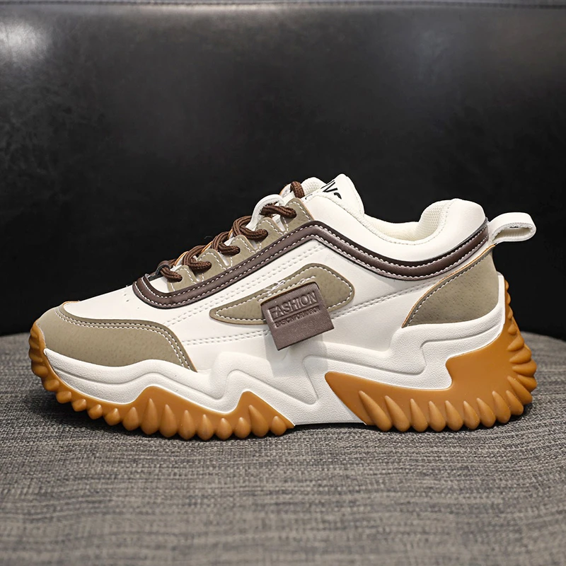 

Luxury Fashion Women Designer Sneakers Leather Casual Platform Sports Shoes Summer Woman 2022 New Chunky Sneakers Running Shoes