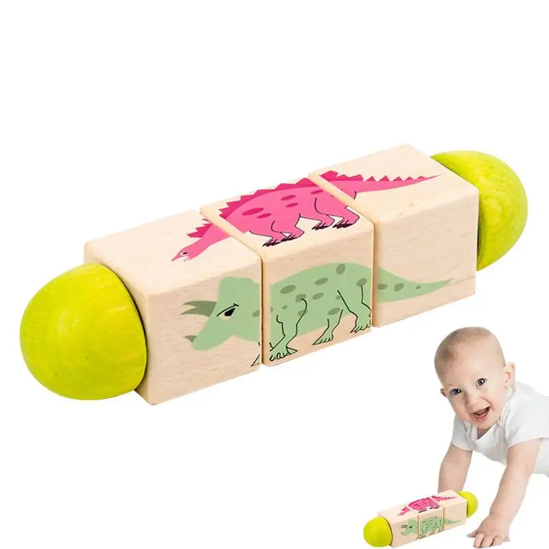 

Toy Wooden Block Chopping Block Wooden Cubes Education Learning Kids Toys Side Educational Toys For Children Learning Gifts