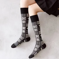2pair korean long tube socks women stockings high school students girls stockings all season cotton comfortable stockings