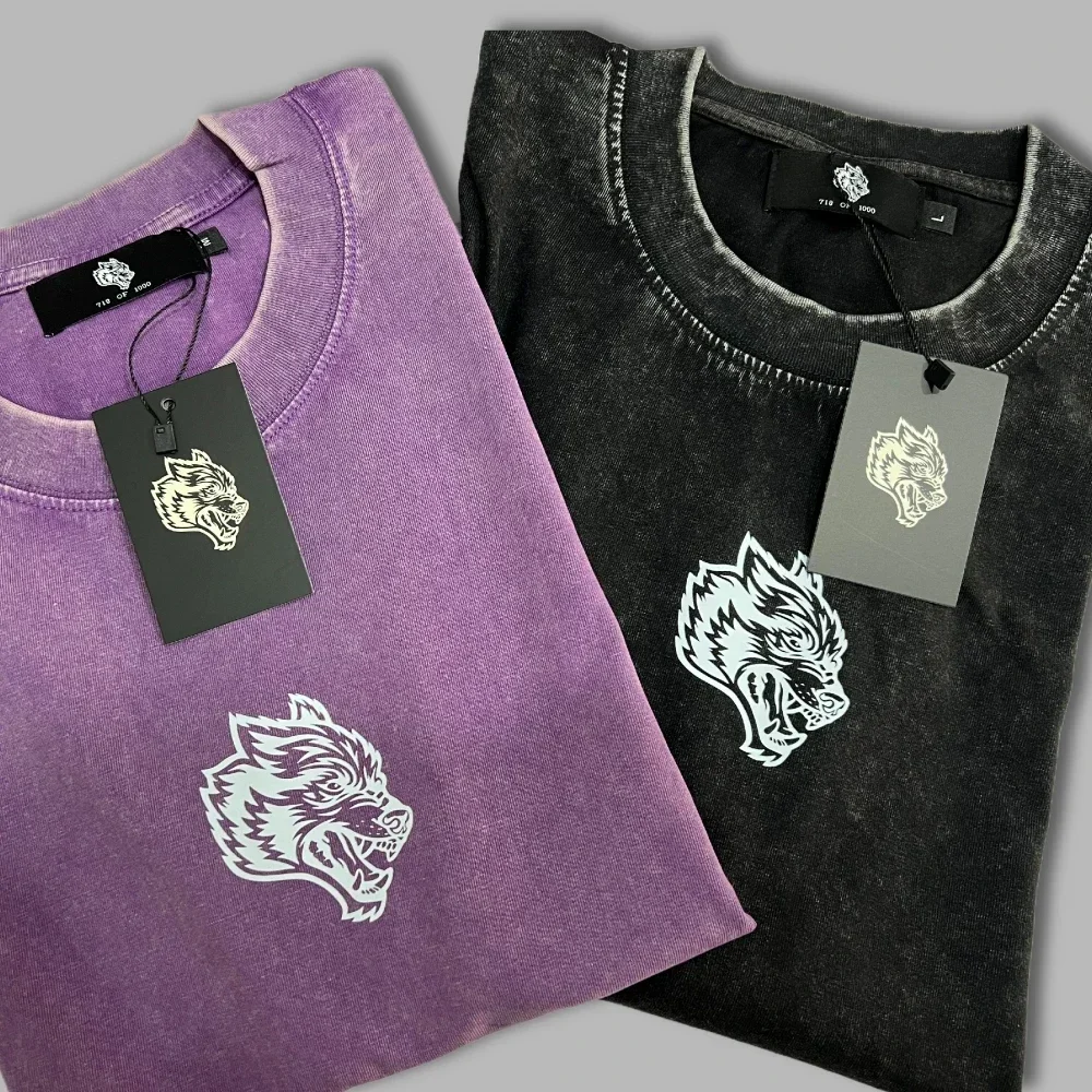 Мужская винтажная футболка большого размера из хлопка уличная одежда в стиле