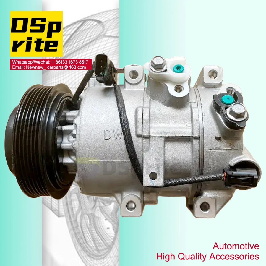 

FOR DVE16 AC AC AIR Conditioning Compressor 97701-2S500 For Hyundai IX35 TUCSON 2009 2010 2011 2012 2013 977012S500 97701 2S500