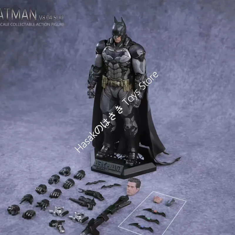 Фото Новая коллекционная фигурка Бэтмена из Arkham Knight, масштаб 1/12, версия «Воин», полный комплект, 6 дюймов, модель игрушки, 2026 год №3