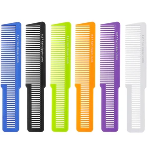 Профессиональная Мужская машинка для стрижки волос, карбоновая Расческа для парикмахеров, T-827, в наличии 5 цветов