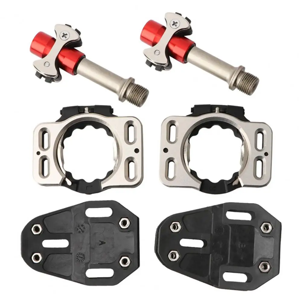

1 Pair Clipless Pedals Sealed 3 Bearing High-strength Titanium Alloy Impact Resistant SPD Pedal Bicycle Parts