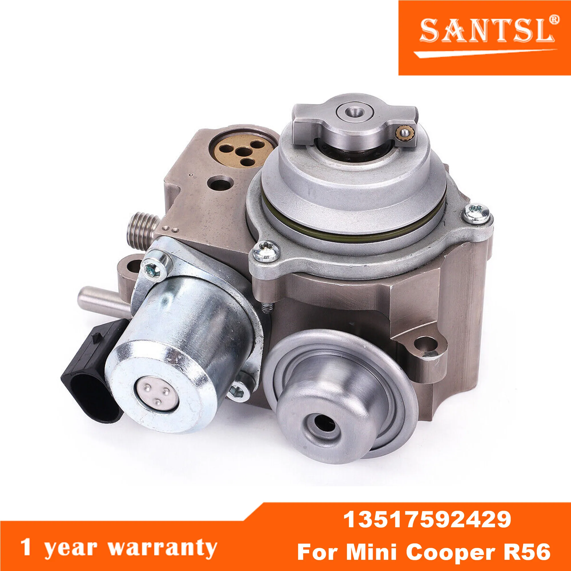 

High Pressure Fuel Pump for Mini Cooper R56 R57 R58 R59 R60 2011-2012 1.6L 13517592429 Stainless Steel Car Accessory