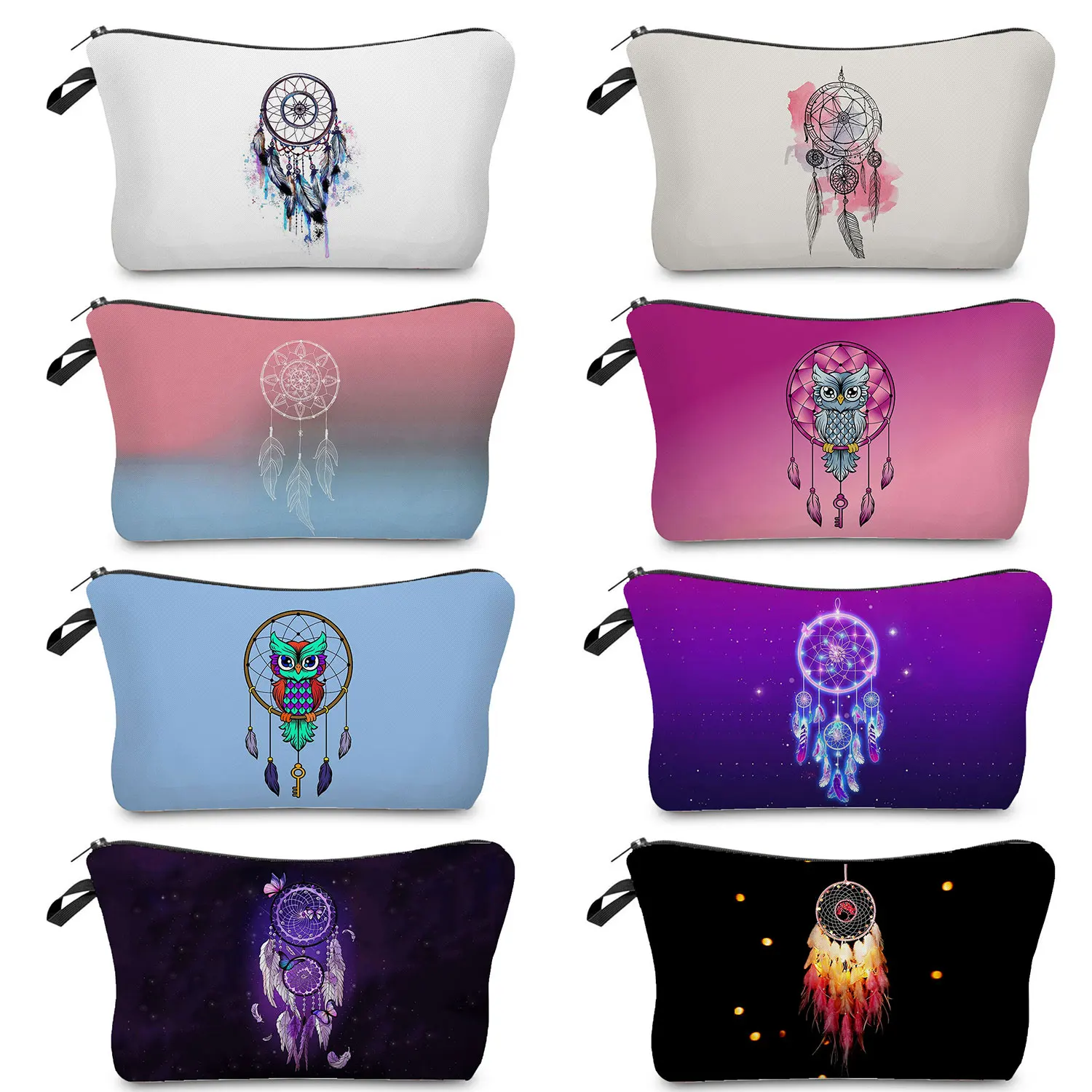 

Pouch Bags For Women Cosmetics Bag Dream Catcher Toilet Bag Makeup Organizer School Teacher Gift Toiletry Bag Print Portable