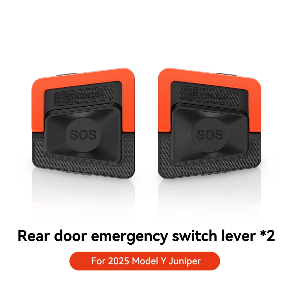 

Аварийный трос-ручка YZ для экстренных ситуаций на задней двери Tesla Model 3 Y Highland Juniper 2021-2026, аксессуар для автомобиля