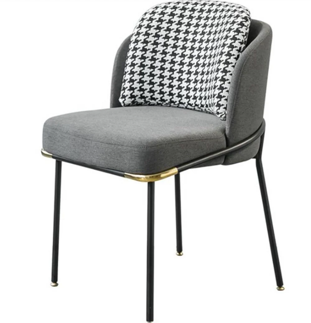 Роскошная гостиничная мебель тканевое кожаное кресло без подлокотников