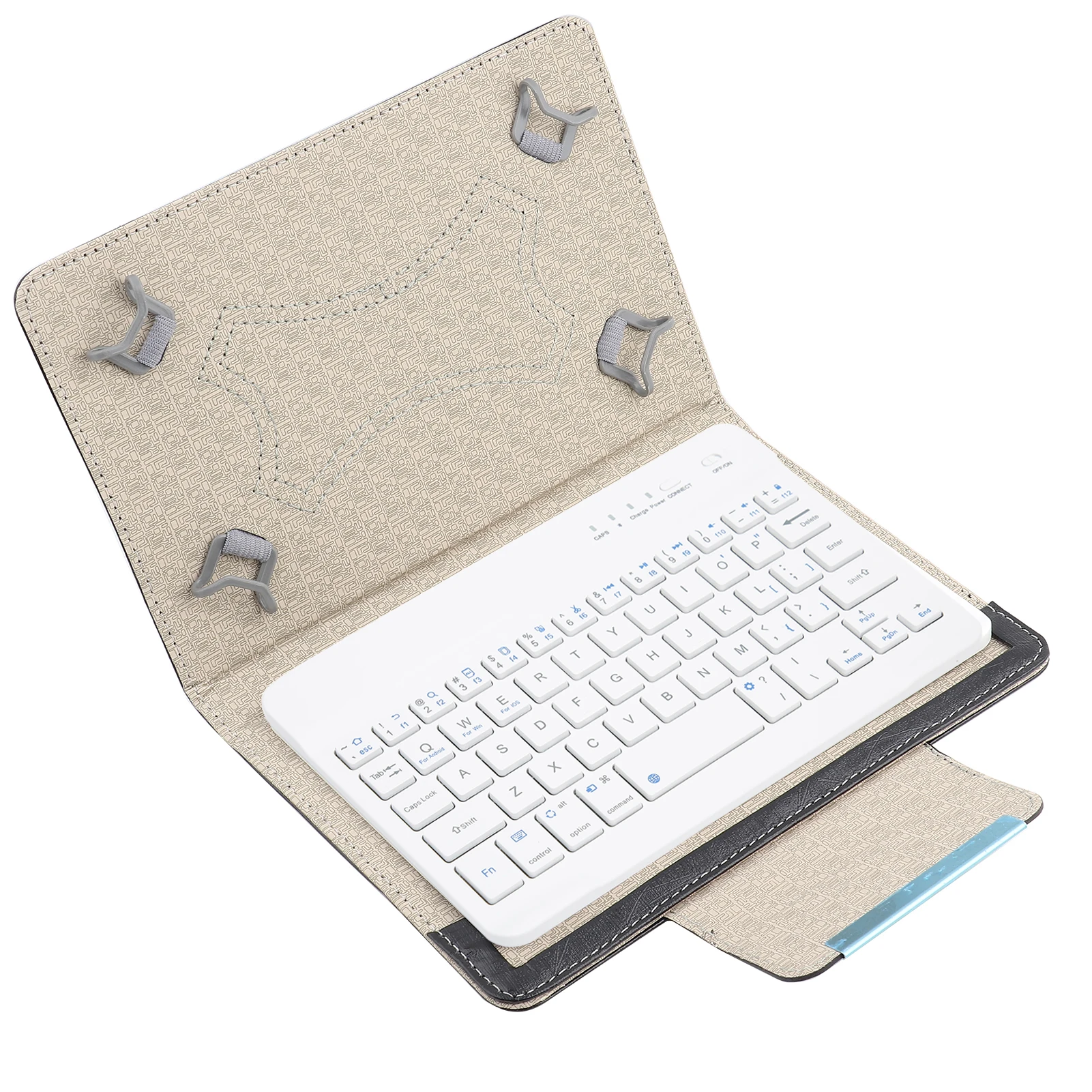 

7'' Tablet Laptop Universal PU Protective Case Cover Bluetooth Keyboard for Android IOsWIN