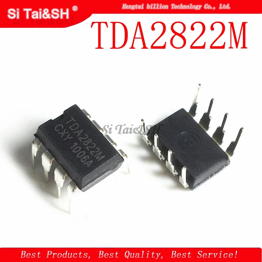 10 шт. TDA2822M TDA2822 DIP DIP8 новый оригинальный