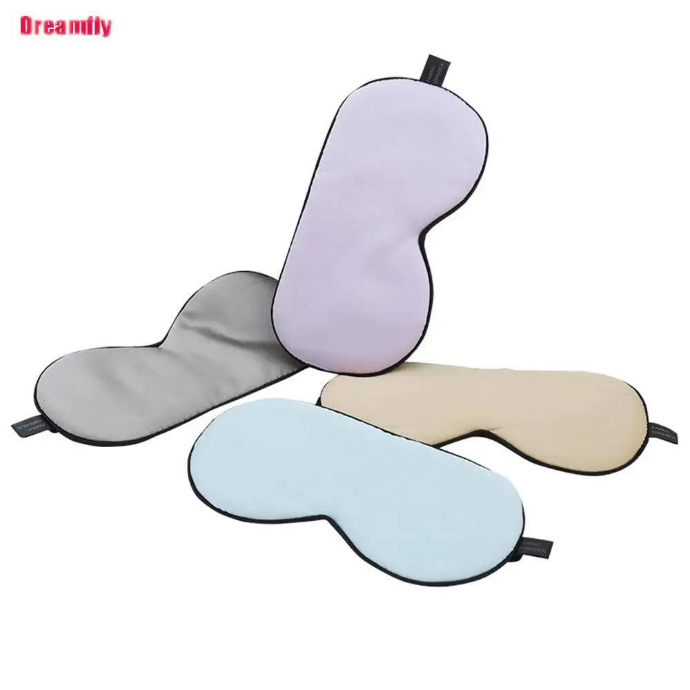 

100% Natural Mulberry Silk Sleep Mask Soft Blindfold Smooth Eye Mask Sleeping Aid Eyeshade Eye Cover Patch Bandage Comfort