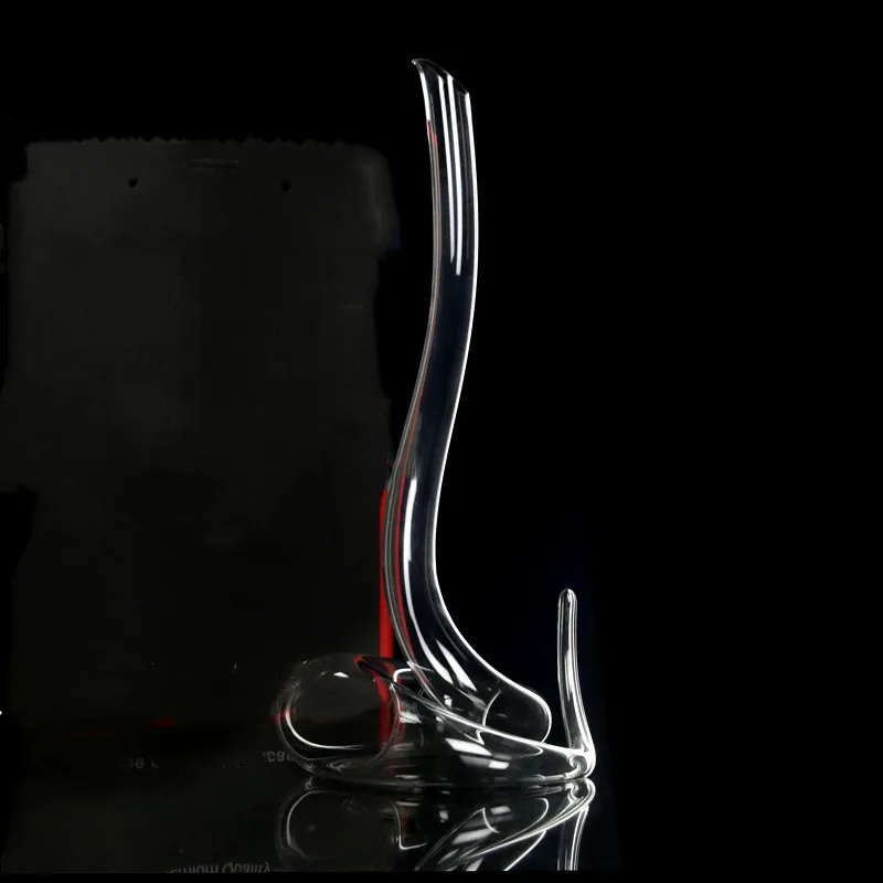

Диспенсер для графина, бокал для вина, графин для вина, домашний креативный набор, прозрачный в форме змеи для вина, набор ручной работы из красного стекла 1800 мл