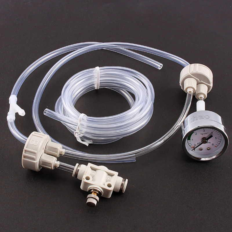 

Аквариумные аксессуары DIY CO2 диффузор система генератора комплект с регулятором давления воздуха CO2 водный завод аквариумный регулятор