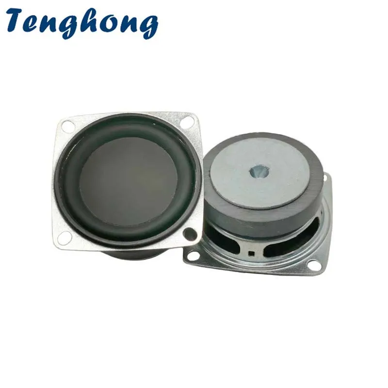 

Tenghong 2pcs 2 Inch 52MM Full Range Speakers 4 Ohm 3W Bluetooth Waterproof Speaker 45 Magnetic Computer Box Audio Loudspeaker