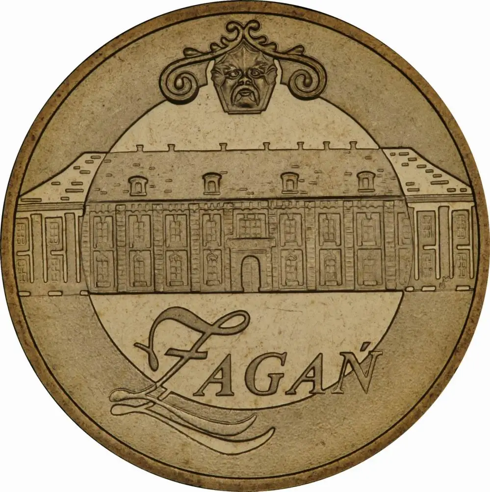 

Памятные монеты Zagan 2 Zlotti, серия «Польша 2006», 100% оригинал