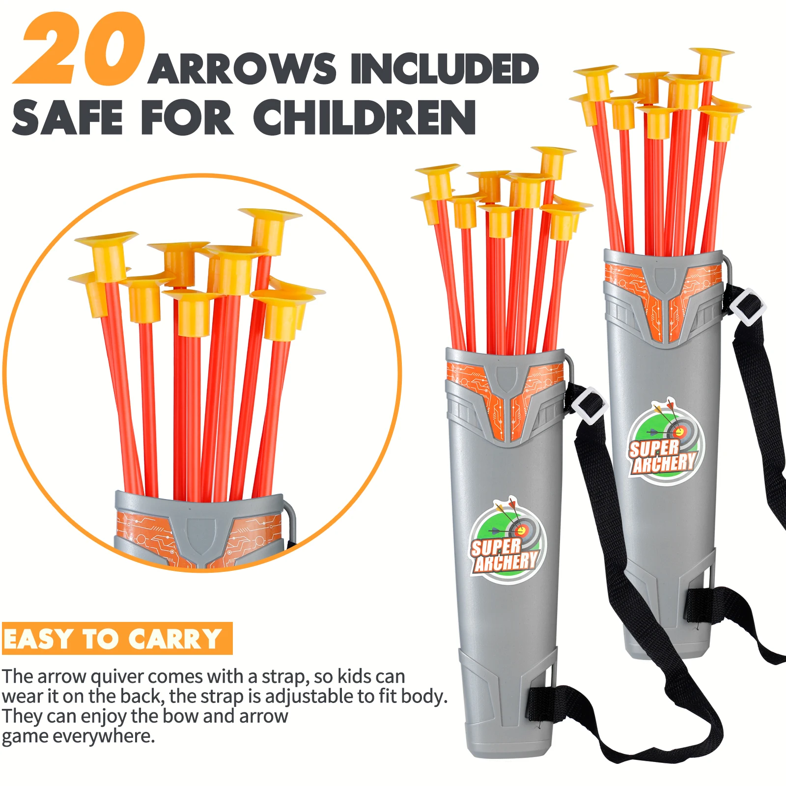 Набор из 2 предметов для детской стрельбы лука