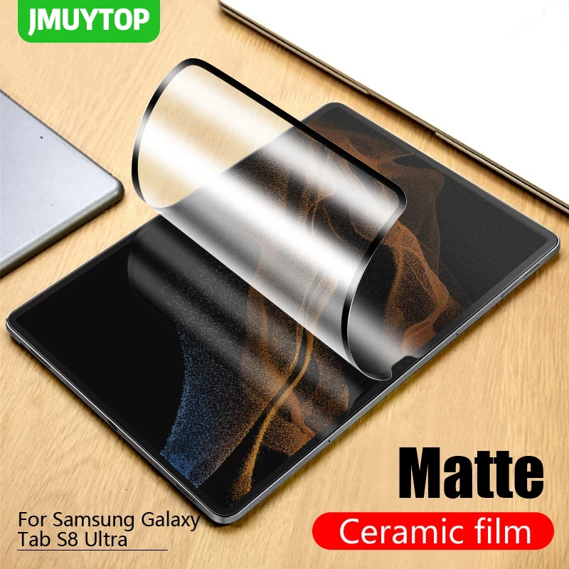 2 шт. матовая керамическая ПММА пленка для Samsung Galaxy Tab S7 S6 S5E S8 + Ультра Защитная
