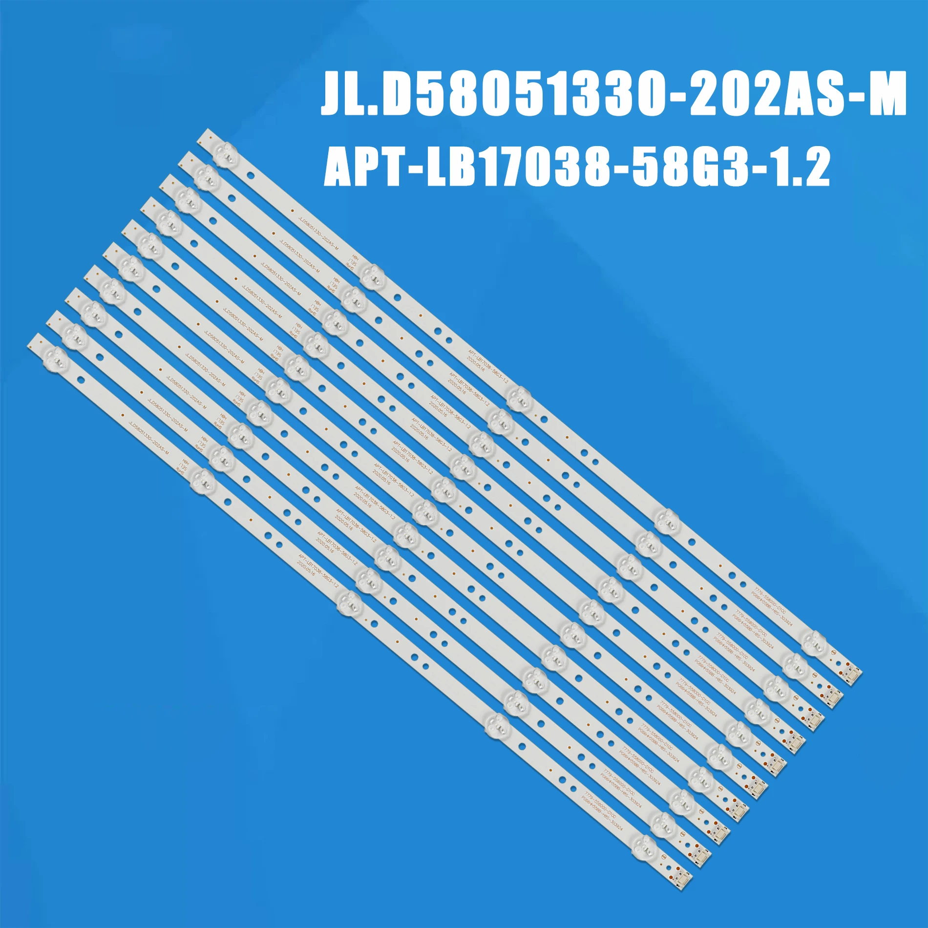 Светодиодная лента для телевизора 58 дюймов 58VLX7860 58U7880VQ 58U7880AZ 58U7880 PG66HH5588 H8S 303924