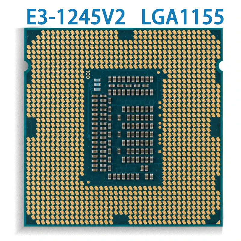 

E3-1245V2 E3 1245 V2 for Processor CPU 3.4GHz Used 22NM 77W LGA 1155
