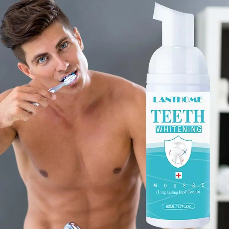 

Гель для отбеливания и глубокого очищения зубов, пенная зубная паста, ультратонкое удаление пятен, мусс для дыхания и отбеливания зубов на желтых зубах