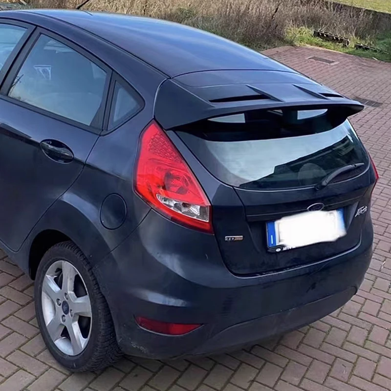 Для 2009 2010 2011 2012 2013 Ford Fiesta спойлер на крышу заднего окна крылья аксессуары для