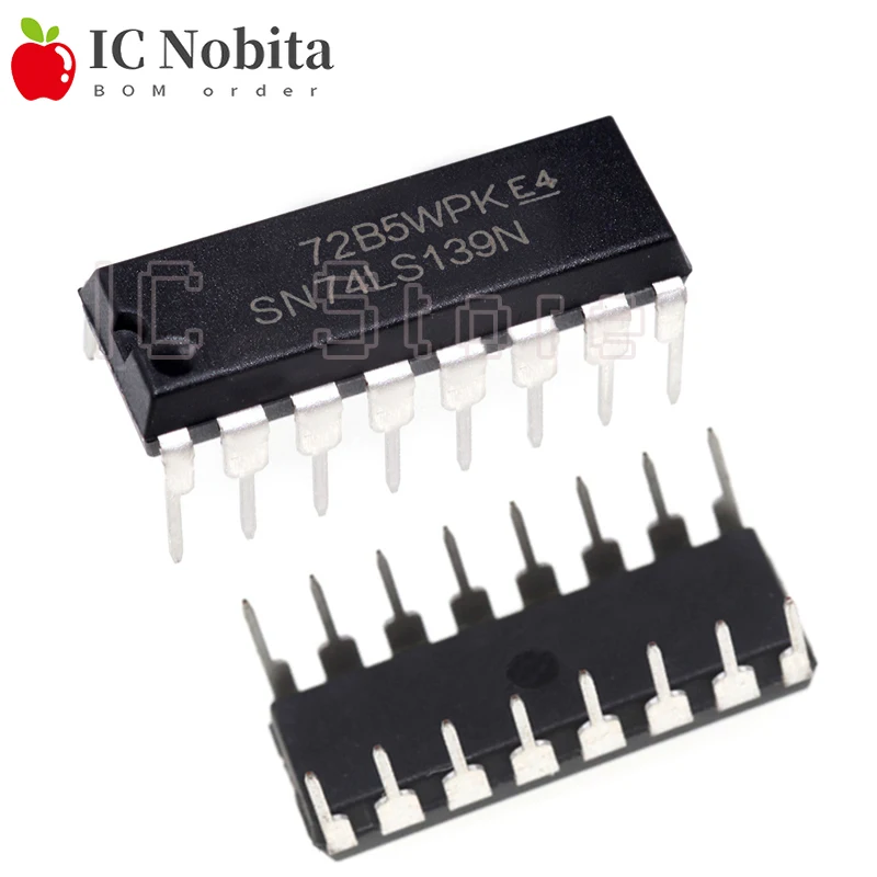10 шт. SN74LS139N DIP-16 74LS139 DIP16 SN74LS139 74LS139N Новый