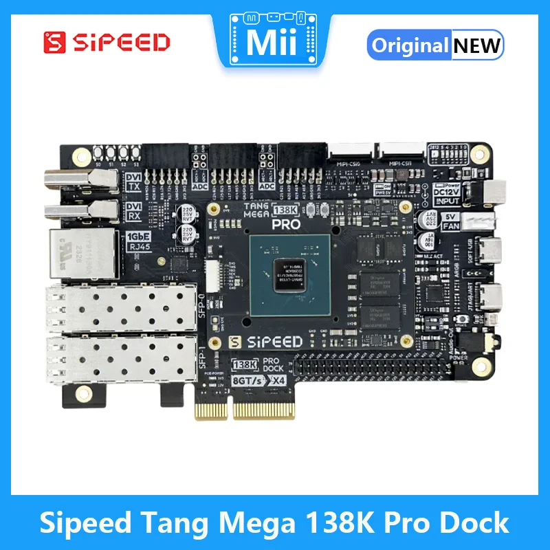 

Sipeed Tang Mega 138K Pro Dock GOWIN GW5AST RISCV FPGA макетная плата