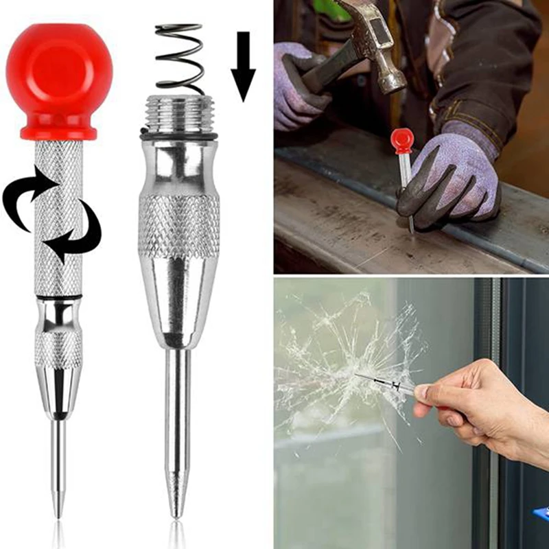 

Mechanical Carpenter Pencils Set With 36 Pcs Refills, Carbide Scribe Tool, Solid Deep Hole Woodworking Pencils