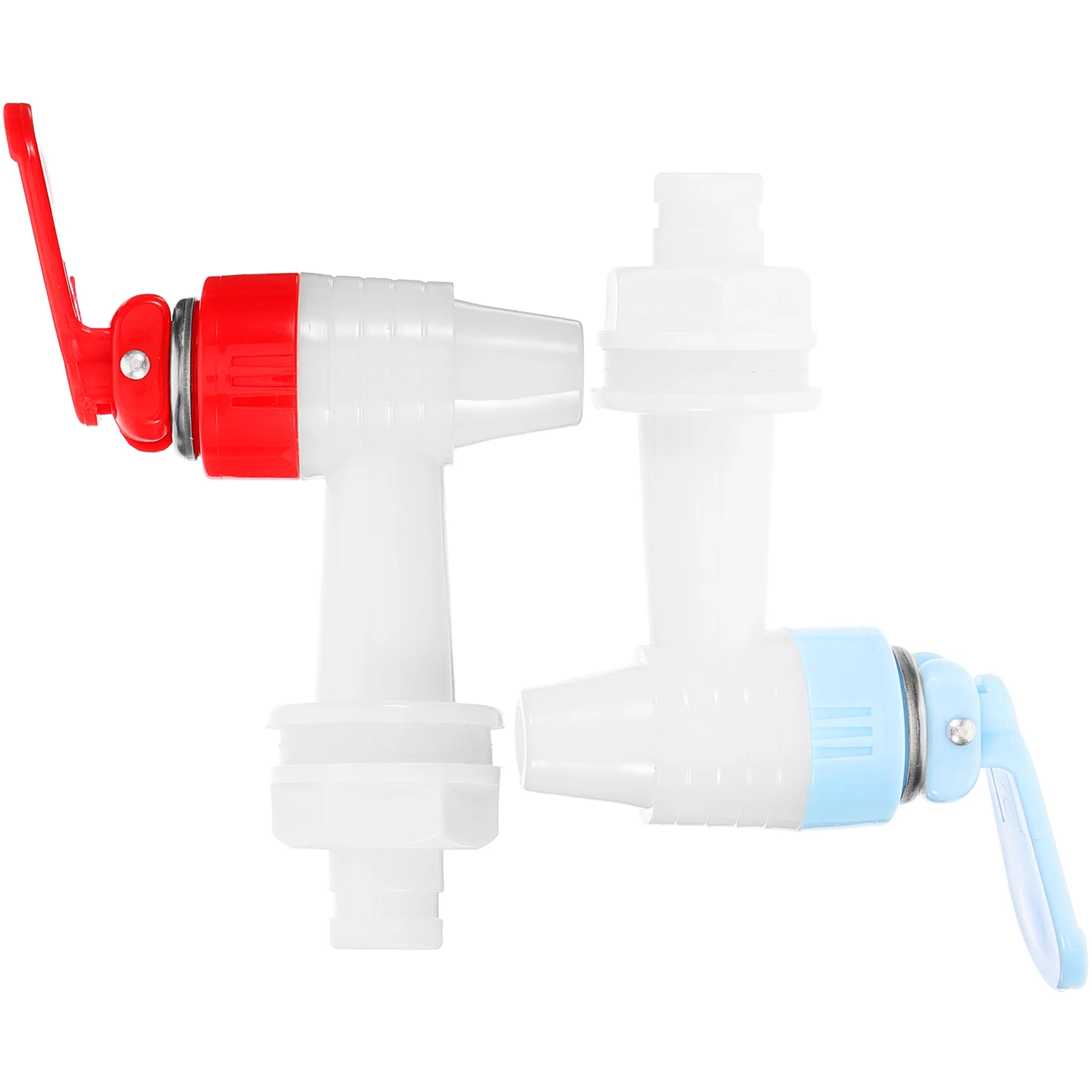 

2 Pcs Glass Water Bottles Dispenser Replacement Parts Jug Spigot Cooler Reusable Tap Spout Plastic