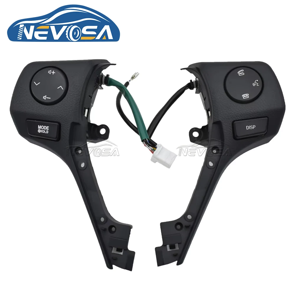 Фото NEVOSA 84250-02560 кнопочный переключатель управления звуком на руле для телефона для TOYOTA Corolla RAV4 Etios 2014 2015 2016 2018 №2
