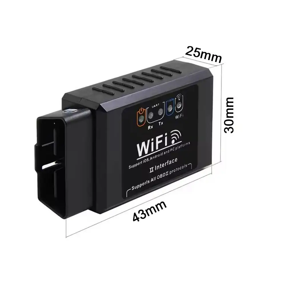 ELM327 для системы Apple и Android OBD2 WIFI V1.5 автомобильный диагностический инструмент