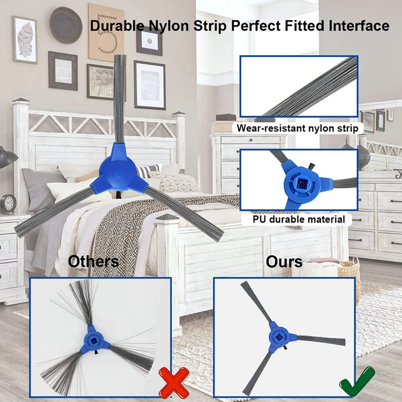Сменные детали: роликовая щетка боковая фильтры НЕРА Для Proscenic 850T аксессуары для
