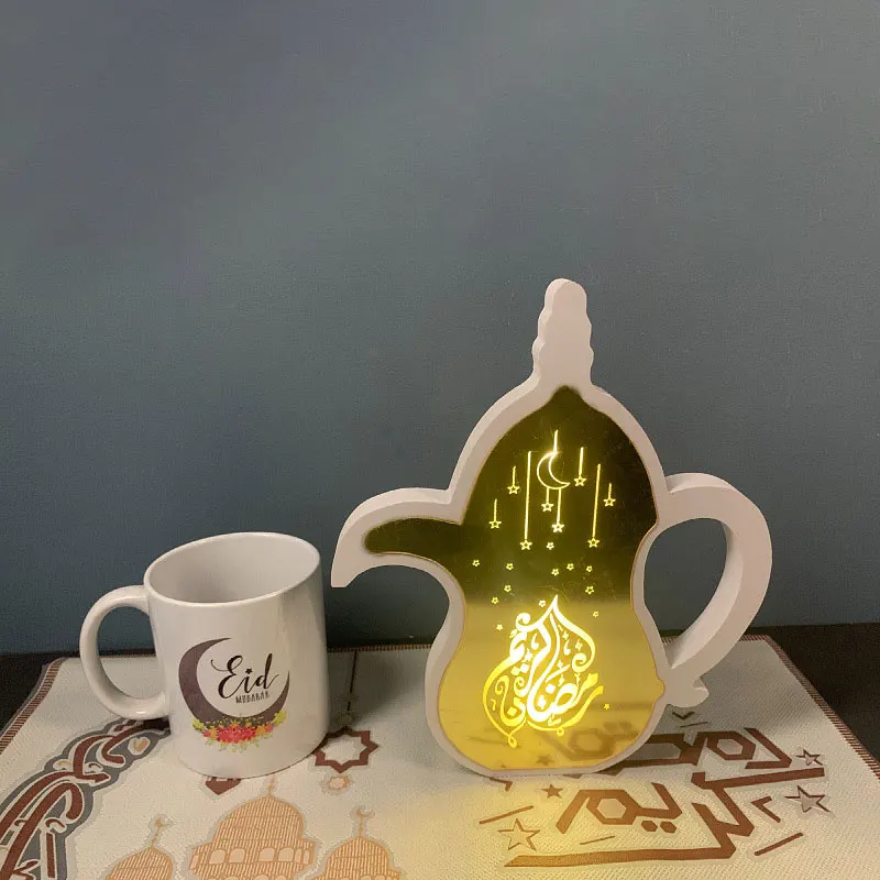 Мусульманские товары для вечерние Декор ИД Мубарак светодиодный светильник