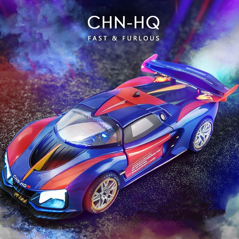 Модель спортивного автомобиля HONGQI S9 из сплава литой металлический гоночный