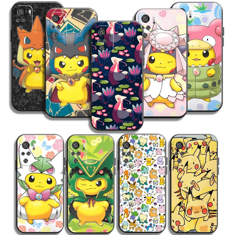 

Pokemon Pikachu Phone Cases For Xiaomi Redmi Note 8 Pro 8T 8 2021 8 7 8 8A 7A 8 Pro Back Cover Carcasa Coque