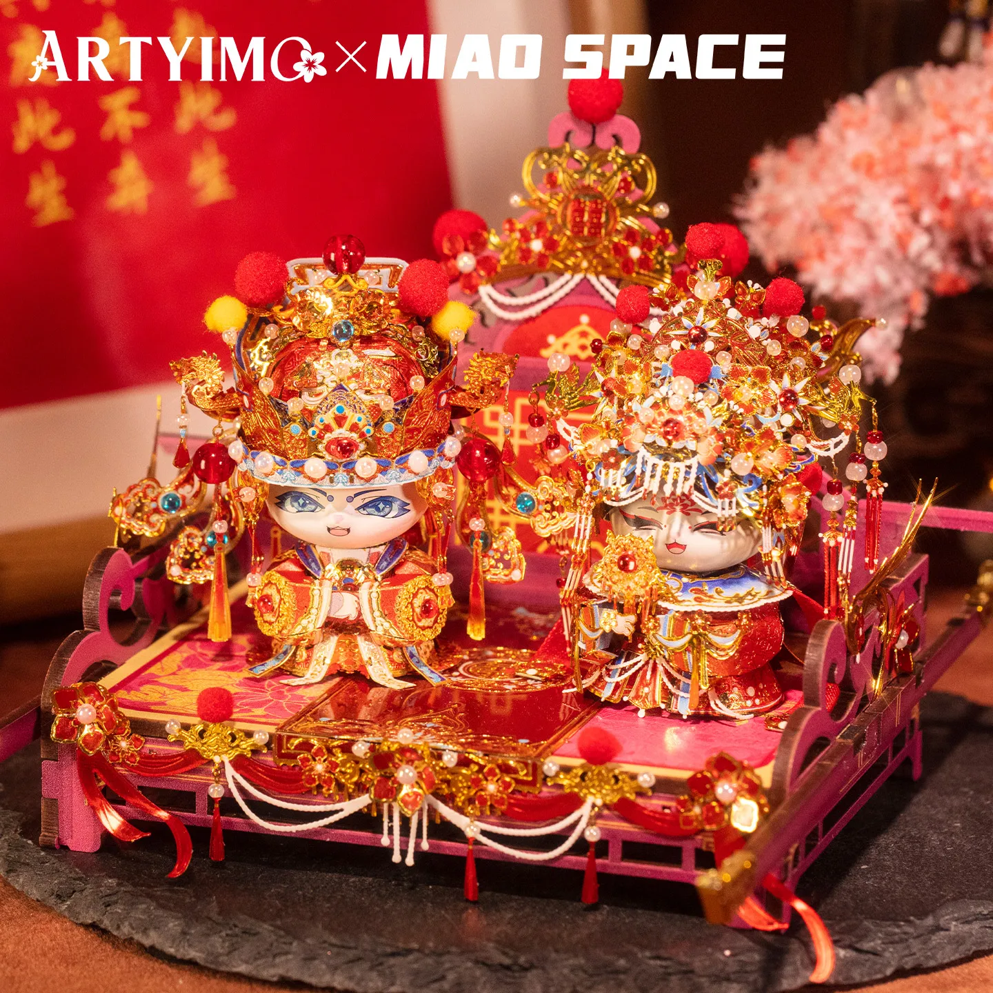 Фото ARTYIMO Moon Glow Star Treasure Cat 3D металлическая модель-головоломка для самостоятельной сборки, подарок на Рождество, Хэллоуин, день рождения, развивающая игрушка №5