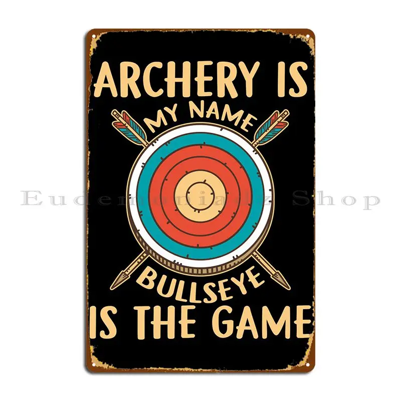 

Archery Archer Bowman Metal Sign Cinema Plaques Home Club Design Tin Sign Poster
