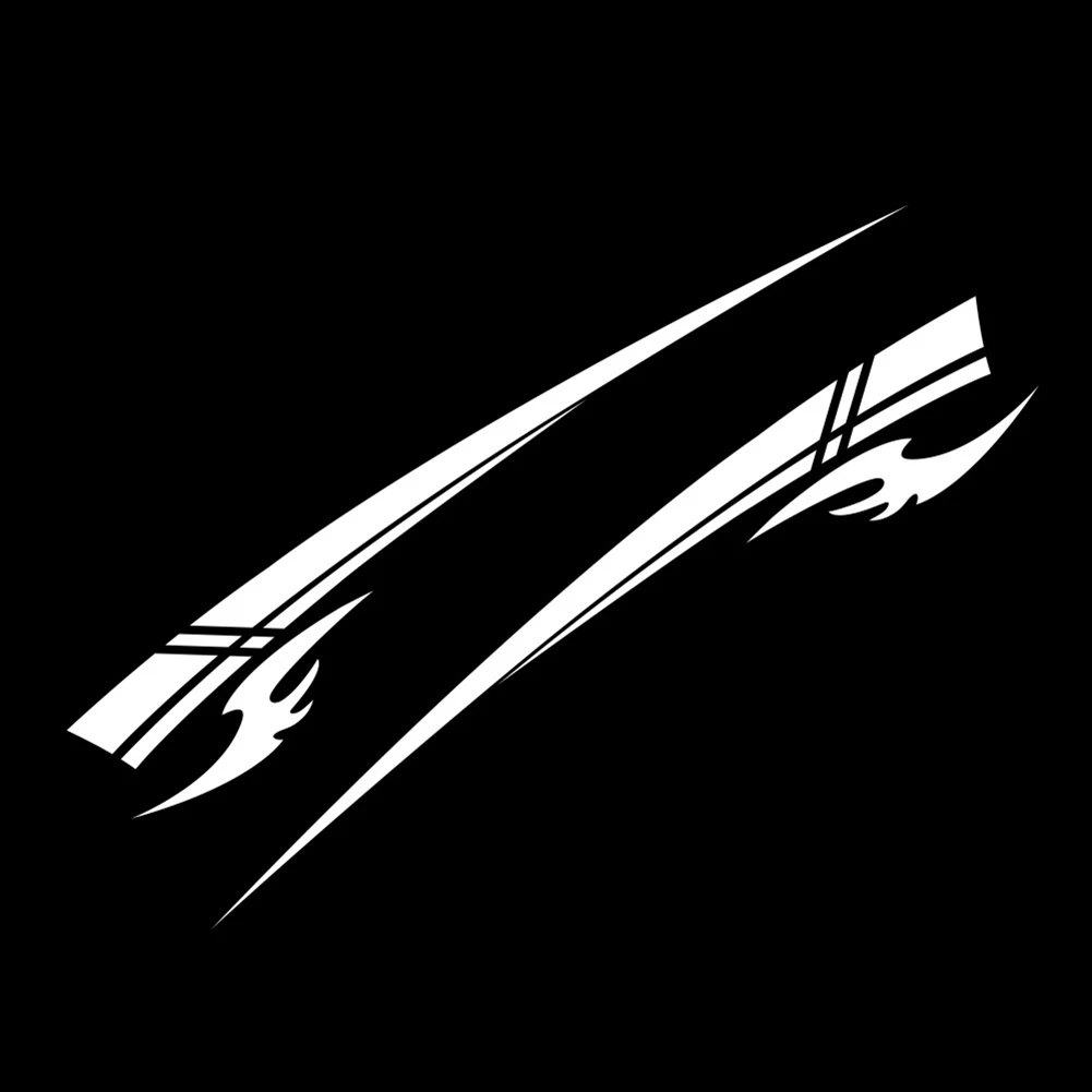 

Salt Water and Grease Resistant Car Body Sticker White Recommended for Car Modification Elevate Your Car's Style