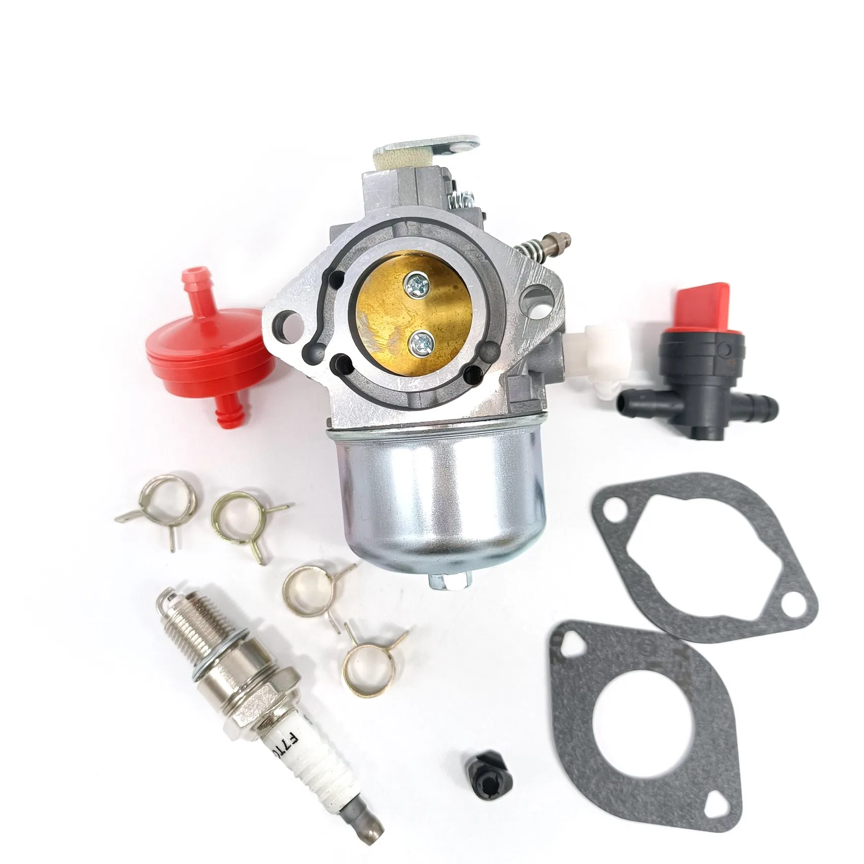 

694941 Carburetor for 28D700 28M700 28R700 28T700 28V700 289700 Engine with Fuel Filter Spark Plug Fuel Shut Off Valve