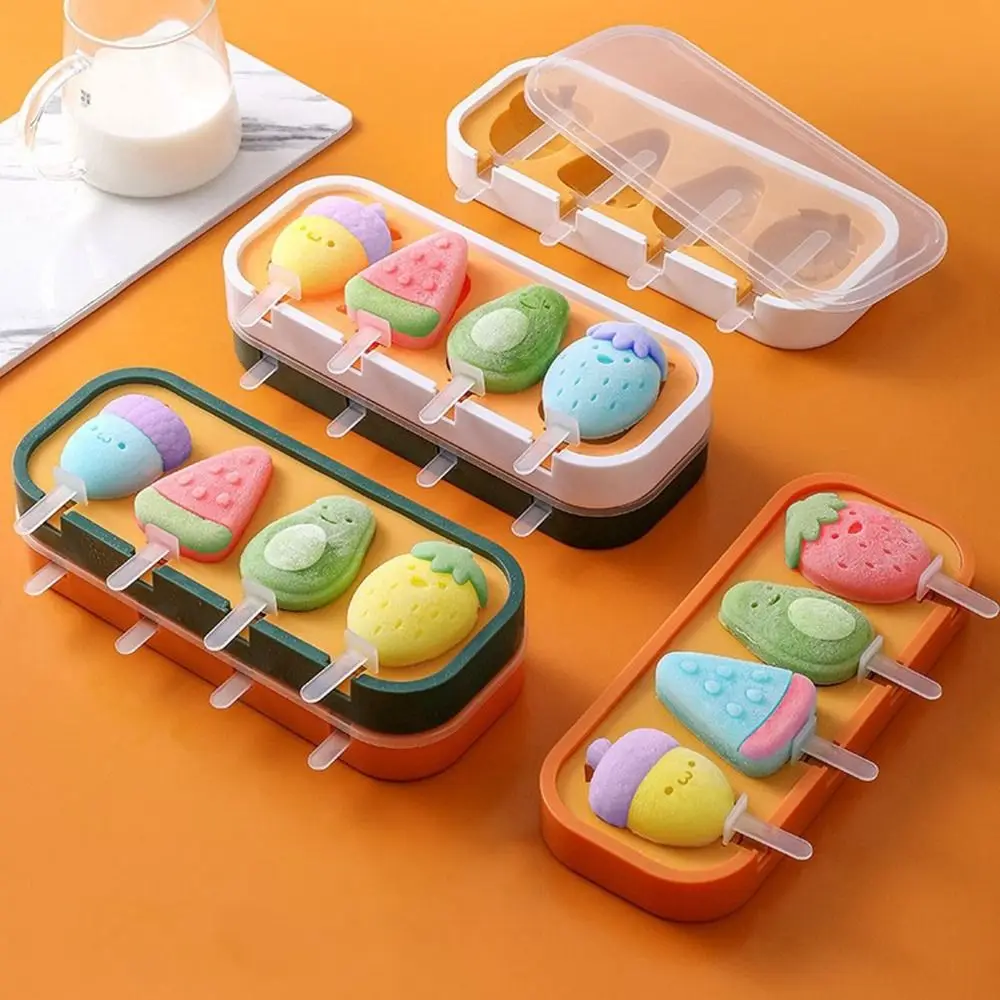 

Silicone Reusable Geometry DIY Ice Pop Mold Kitchen Tools Popsicle Mould Ice Cream Mold