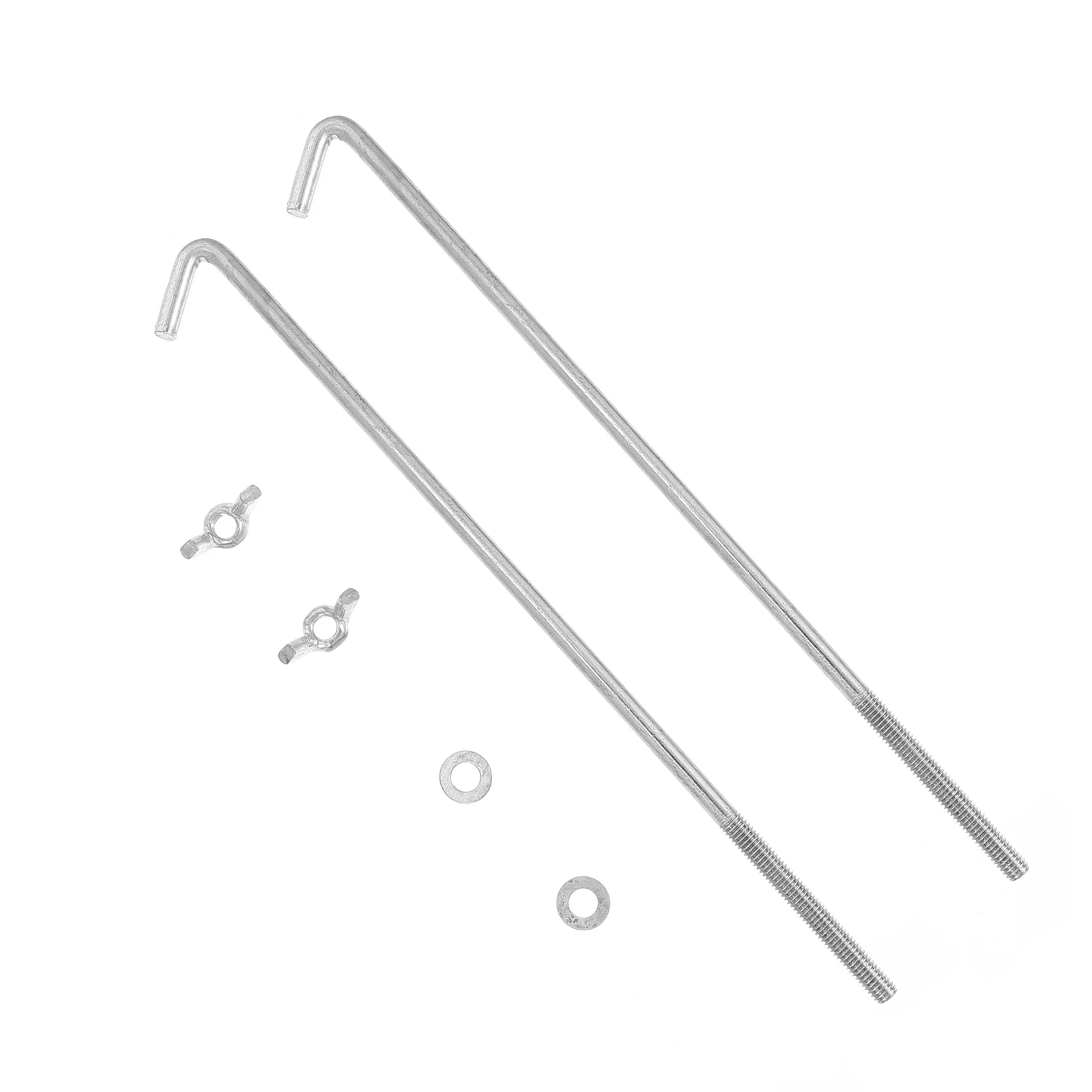 

1 Set Sturdy Rack Bolt Practical Bracket J Hook Motors J Hooks