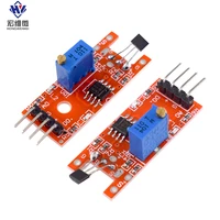 KY-024 4 Pin Linear Magnetic Hall Sensor Board Switch Speed Counting Hall Sensors Module for Arduino Accessories DIY Starter KIT