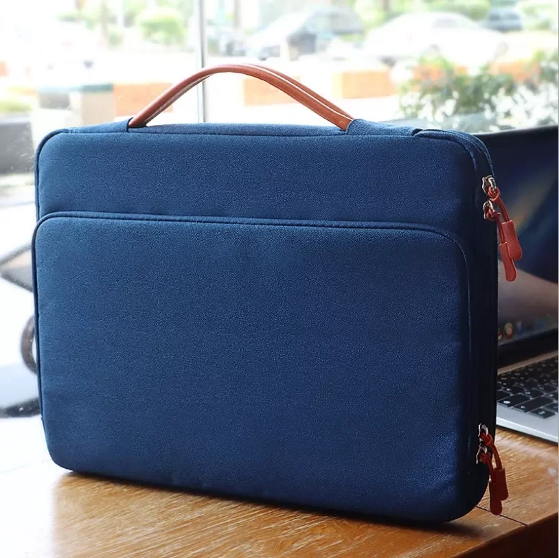 

14.1-15.4 Notebook Laptop Bag Sleeve Bag Waterproof Polyester MacBook Case Pro Notebook Case Briefcase Handbag