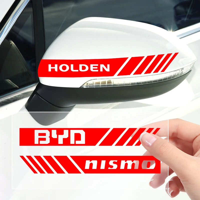 Автомобильные зеркала заднего вида 2 шт. наклейки в полоску для Subaru Forester SH SG5 SJ Impreza