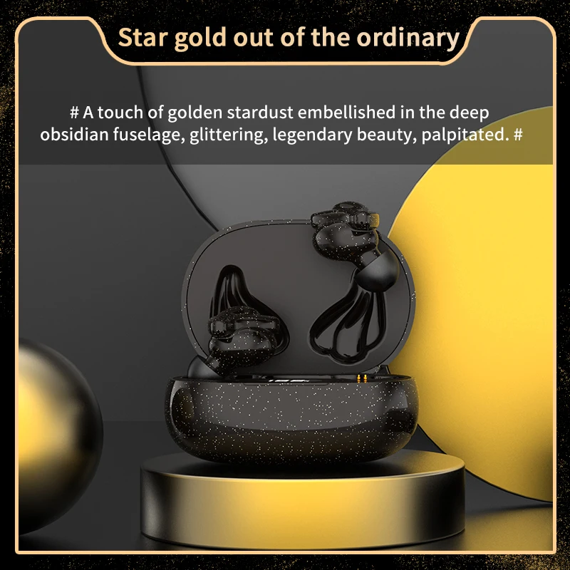 Беспроводные Bluetooth-наушники-вкладыши с защитой класса IPX6 и ЖК-дисплесветодиодный